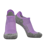 TCK socks Lavender/Heather Grey / Small Tour No Show Golf & Running Socks