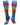 TCK socks Leopard Print / Medium Neon Rainbow Fun Print Socks