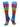 TCK socks Leopard Print / Medium Neon Rainbow Fun Print Socks
