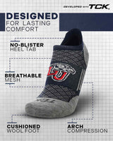 Liberty Flames No Show Tour Socks - Made in USA