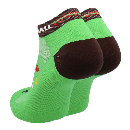 TCK socks Lime Green / Medium Love Conquers All Low Cut Ankle Socks