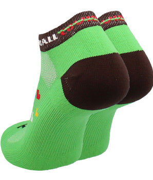TCK socks Lime Green / Medium Love Conquers All Low Cut Ankle Socks