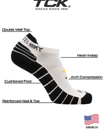 TCK socks Low Cut Military Socks For Men & Women - Army, Navy, Air Force, Marines