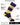 TCK socks LSU Purple/Gold / Large LSU Tigers Socks Game Day Striped Crew Socks