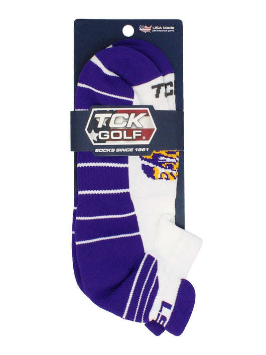 TCK socks LSU Tigers Golf Socks