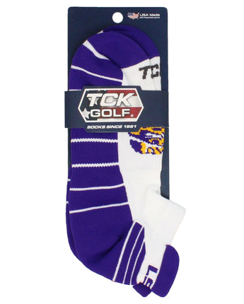 TCK socks LSU Tigers Golf Socks