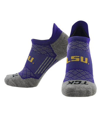 TCK socks LSU Tigers / Large LSU Tigers No Show Tour Socks