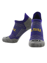 TCK socks LSU Tigers / Large LSU Tigers No Show Tour Socks