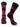 TCK socks Maroon/Black / Large ASU Sun Devils Socks Game Day Striped Crew Socks