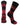 TCK socks Maroon/Black / Large ASU Sun Devils Socks Game Day Striped Crew Socks