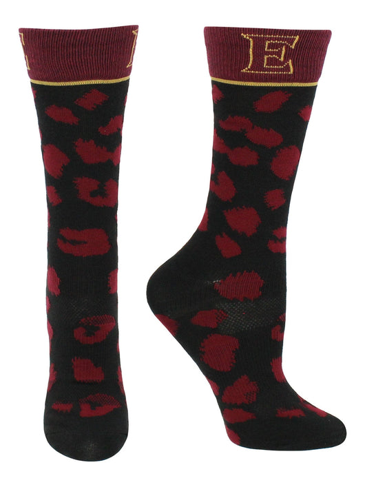 TCK socks Maroon/Black / Medium Elon Phoenix Socks Womens Savage Crew Socks