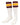 TCK socks Maroon/Gold / Large Retro 3 Stripe OTC Tube Socks
