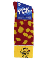 TCK socks Maroon/Gold / Medium Minnesota Duluth Bulldogs Socks Womens Savage Crew Socks