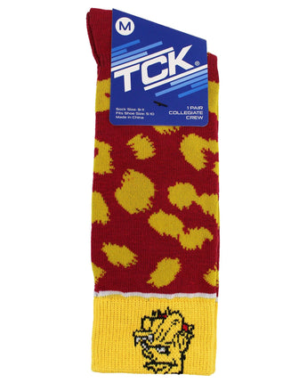 TCK socks Maroon/Gold / Medium Minnesota Duluth Bulldogs Socks Womens Savage Crew Socks