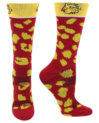 TCK socks Maroon/Gold / Medium Minnesota Duluth Bulldogs Socks Womens Savage Crew Socks