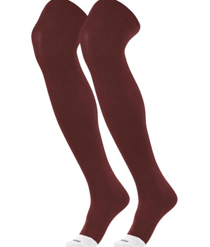 TCK socks Maroon / Small Prosport Over the Knee Athletic Socks