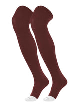 TCK socks Maroon / Small Prosport Over the Knee Athletic Socks