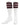 TCK socks Maroon / Small Retro 3 Stripe OTC Tube Socks