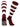 TCK socks Maroon/White / X-Large Hoop Striped Rugby Socks
