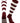 TCK socks Maroon/White / X-Large Hoop Striped Rugby Socks