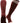 TCK socks Maroon/White / X-Small Prosport Striped Over the Calf Tube Socks