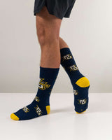 TCK socks Marquette Golden Eagles Mayhem Crew Socks (Made in USA)