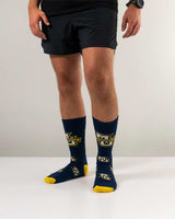 TCK socks Marquette Golden Eagles Mayhem Crew Socks (Made in USA)
