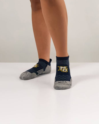 TCK socks Marquette Golden Eagles Tour No Show Tab Socks - Made in USA
