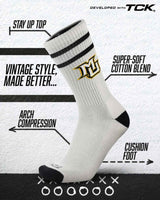 TCK socks Marquette Golden Eagles | Vintage | NCAA Mens and Womens Soft Cotton Sock
