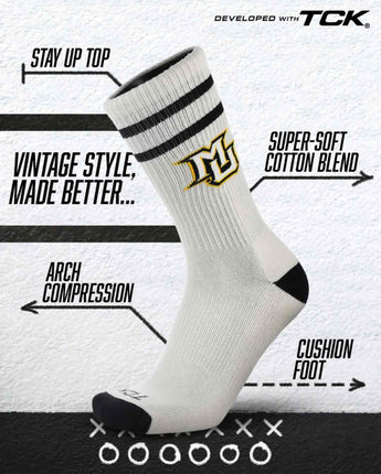 TCK socks Marquette Golden Eagles | Vintage | NCAA Mens and Womens Soft Cotton Sock