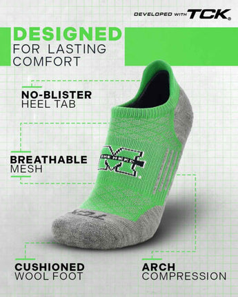Marshall Thundering Herd No Show Tour Socks - Made in USA