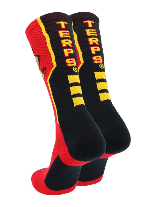 TCK socks Maryland Terps Socks Perimeter Crew