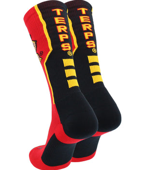 TCK socks Maryland Terps Socks Perimeter Crew