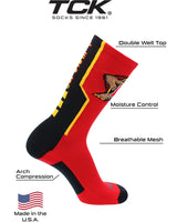 TCK socks Maryland Terps Socks Perimeter Crew