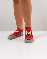 TCK socks Maryland Terrapins Tour No Show Tab Socks - Made in USA