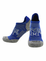 Memphis Tigers No Show Tour Socks - Made in USA