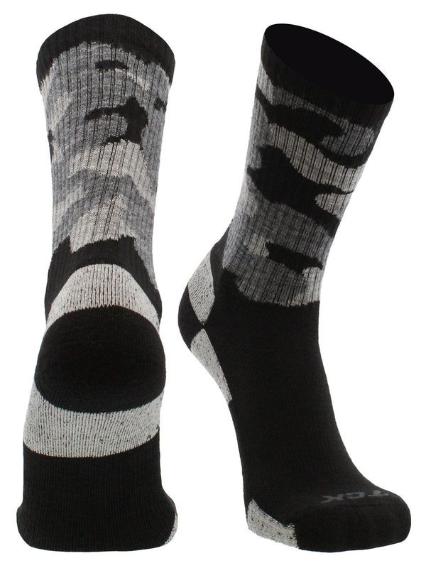 TCK socks Merino Wool Hiking Socks For Men & Women - Camo