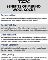 TCK socks Merino Wool Hiking Socks For Men & Women - Camo