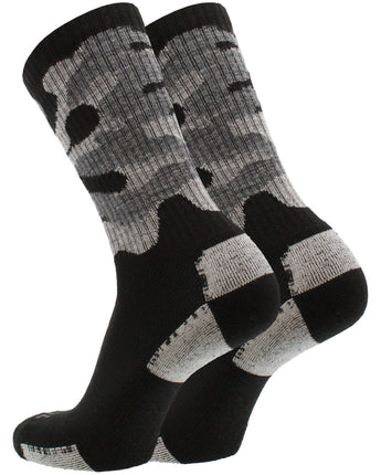TCK socks Merino Wool Hiking Socks For Men & Women - Camo