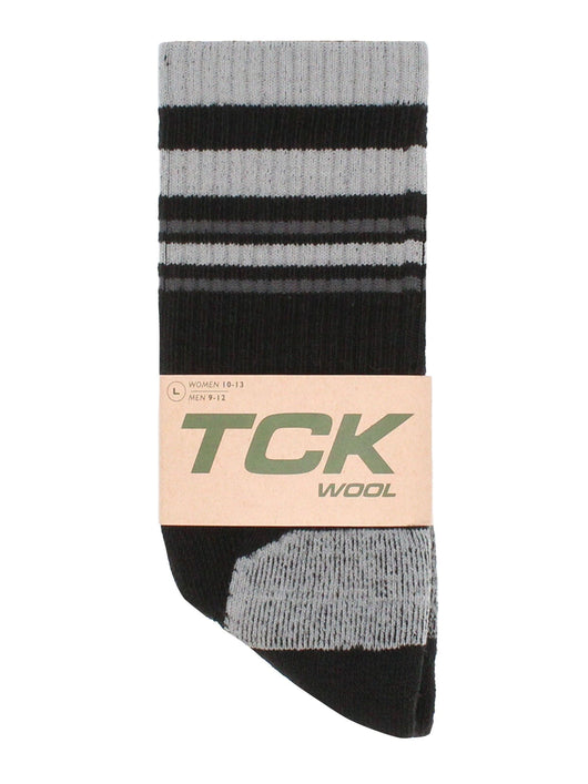 TCK socks Merino Wool Hiking Socks For Men & Women - Striped