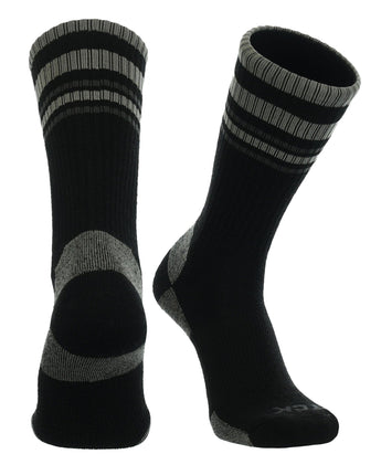 TCK socks Merino Wool Hiking Socks For Men & Women - Striped
