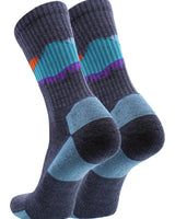 TCK socks Merino Wool Hiking Socks For Men & Women - Sunset