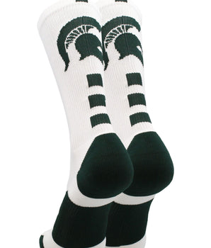 TCK socks Michigan State Spartans Baseline Crew USA Made