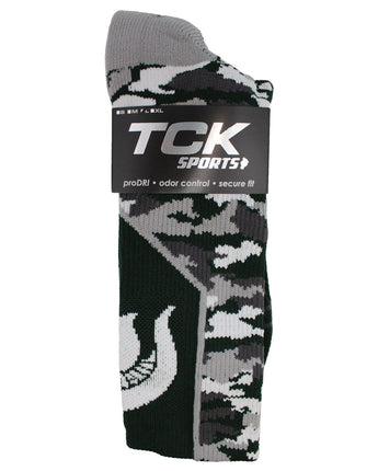 TCK socks Michigan State Spartans Camo Crew Socks