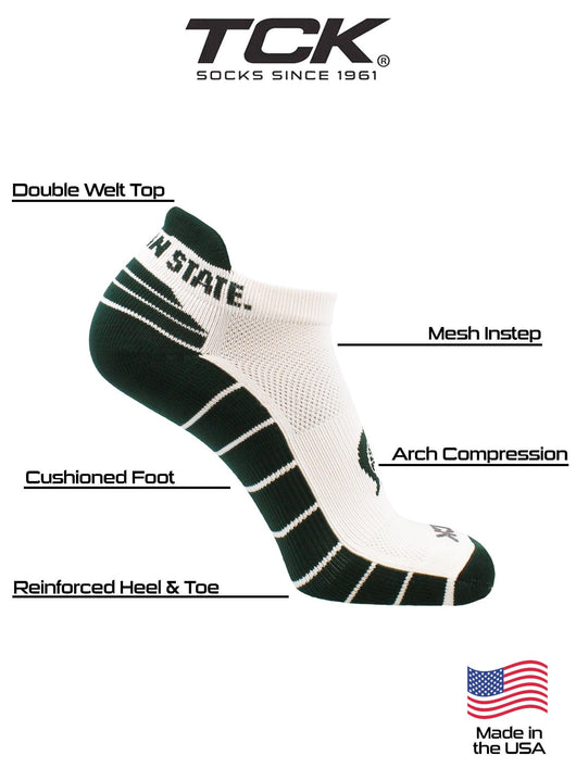 TCK socks Michigan State Spartans Golf Socks