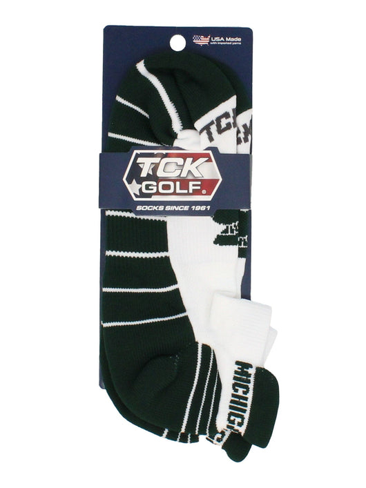 TCK socks Michigan State Spartans Golf Socks