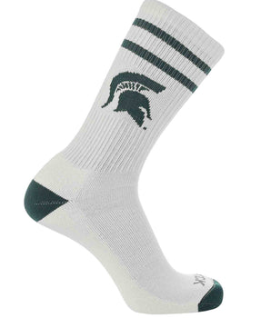TCK socks Michigan State Spartans / Large Michigan State Spartans | Vintage | NCAA Mens and Womens Soft Cotton Sock