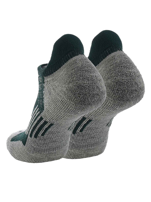 TCK socks Michigan State Spartans No Show Socks with Tab - Performance Socks That Say Hidden