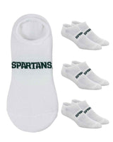 TCK socks Michigan State Spartans / One Size TCK Michigan State Spartans No Show Liner Socks (3-Pack)