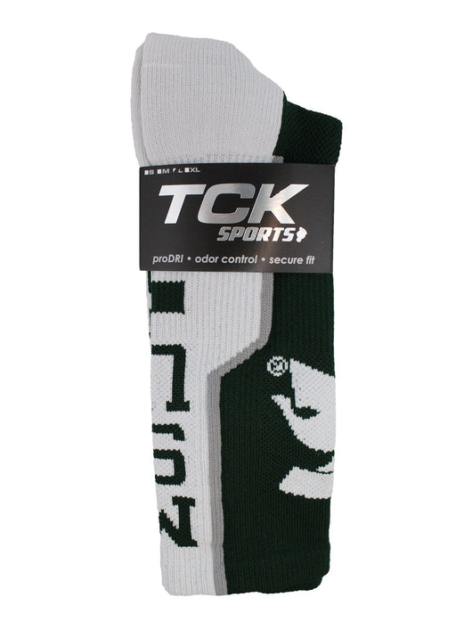 TCK socks Michigan State University Spartans Socks Perimeter Crew